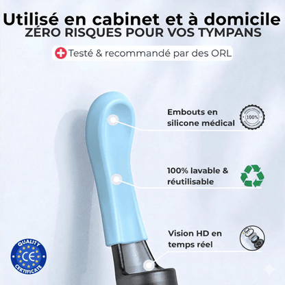 ORISCOPE - Nettoyeur d'Oreille Intelligent