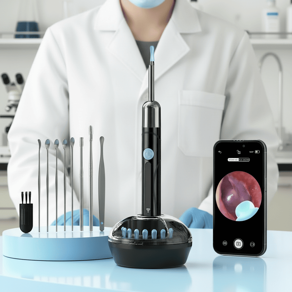 ORISCOPE - Nettoyeur d'Oreille Intelligent