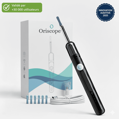 ORISCOPE - Nettoyeur d'Oreille Intelligent