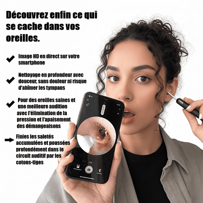 ORISCOPE - Nettoyeur d'Oreille Intelligent